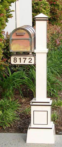Streetscape Westchester Mailbox with Craftsman Post
